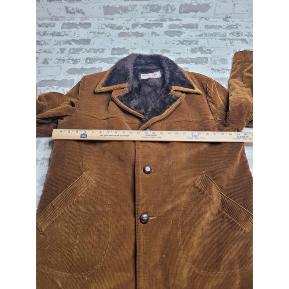 Vintage 90s McGregor Corduroy Sherpa Jacket Size‎ 44 Western RW10344 - Picture 4 of 5